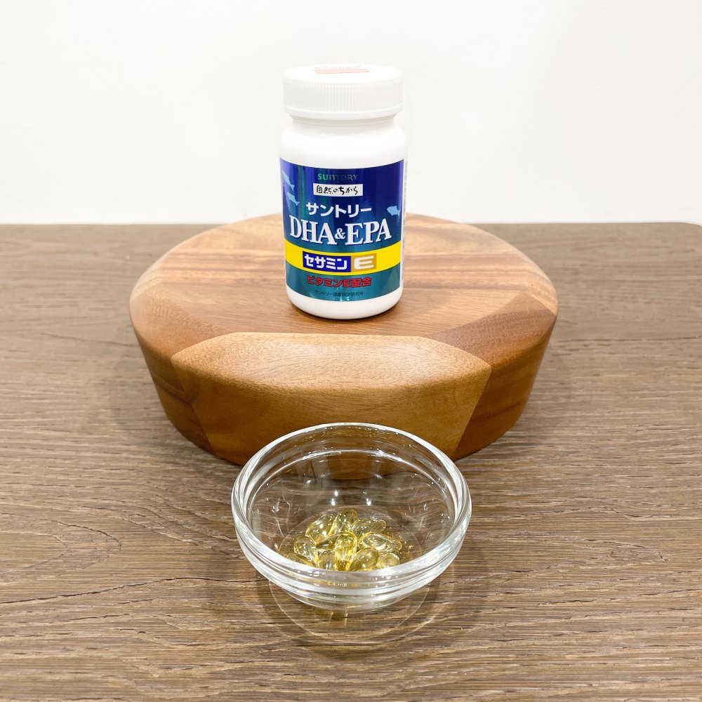 市售13大魚油推薦_【Suntory 三得利】 魚油DHA&EPA+芝麻明E
