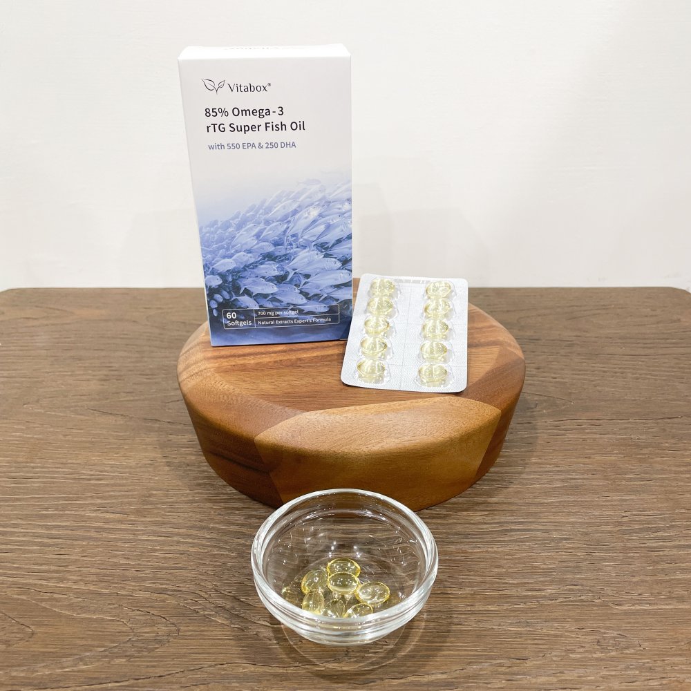市售13大魚油推薦_【Vitabox】 挪威 85% Omega-3 rTG 高濃度魚油