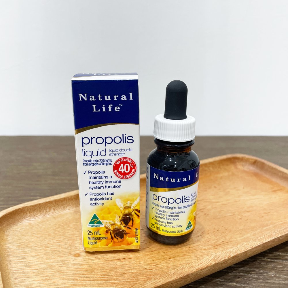澳洲Natural Life蜂膠液40%不含酒精(25ml)